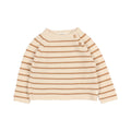 Baby Strickpullover gestreift aus 100% Bio-Baumwolle
