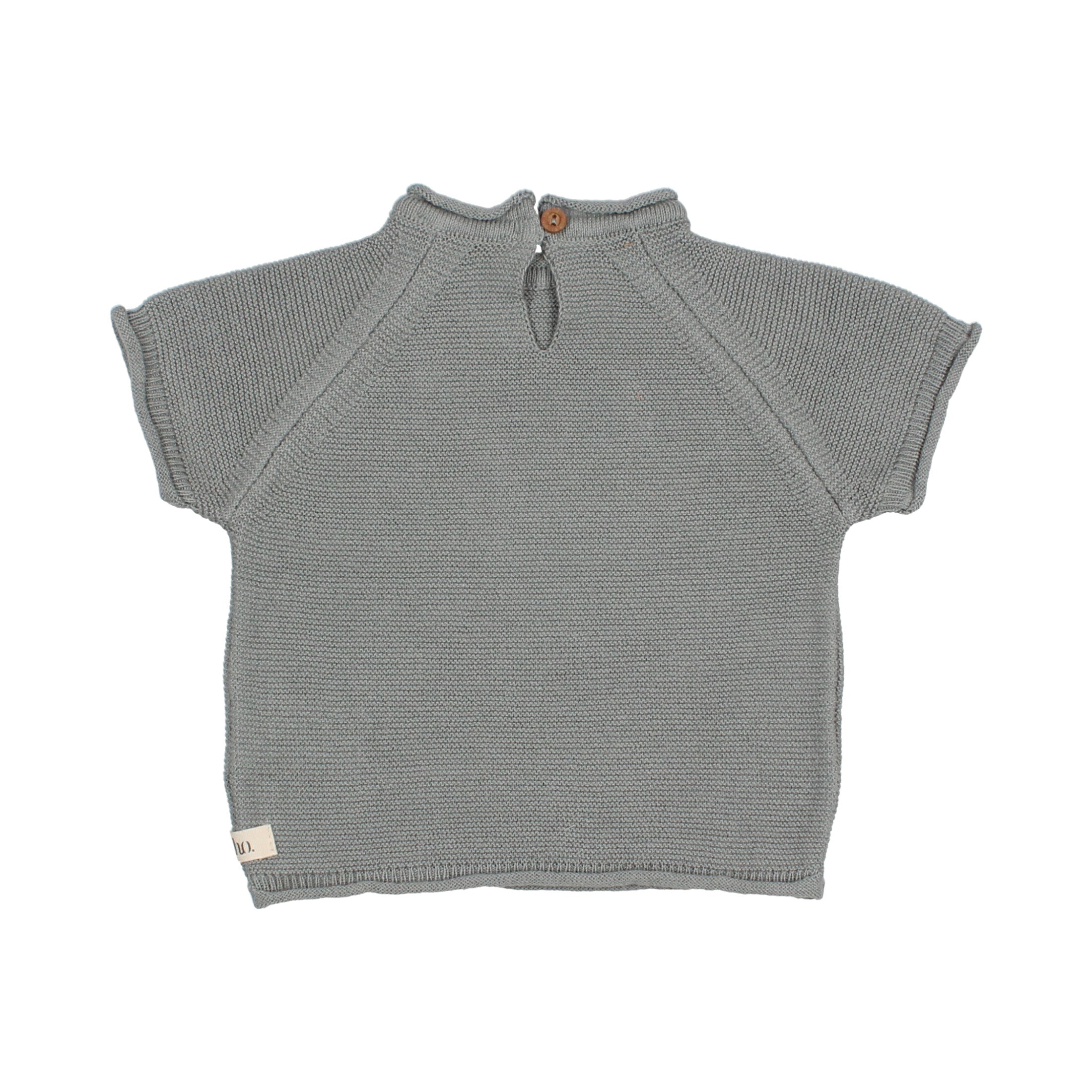 Baby Strickshirt gestreift aus 100% Bio-Baumwolle