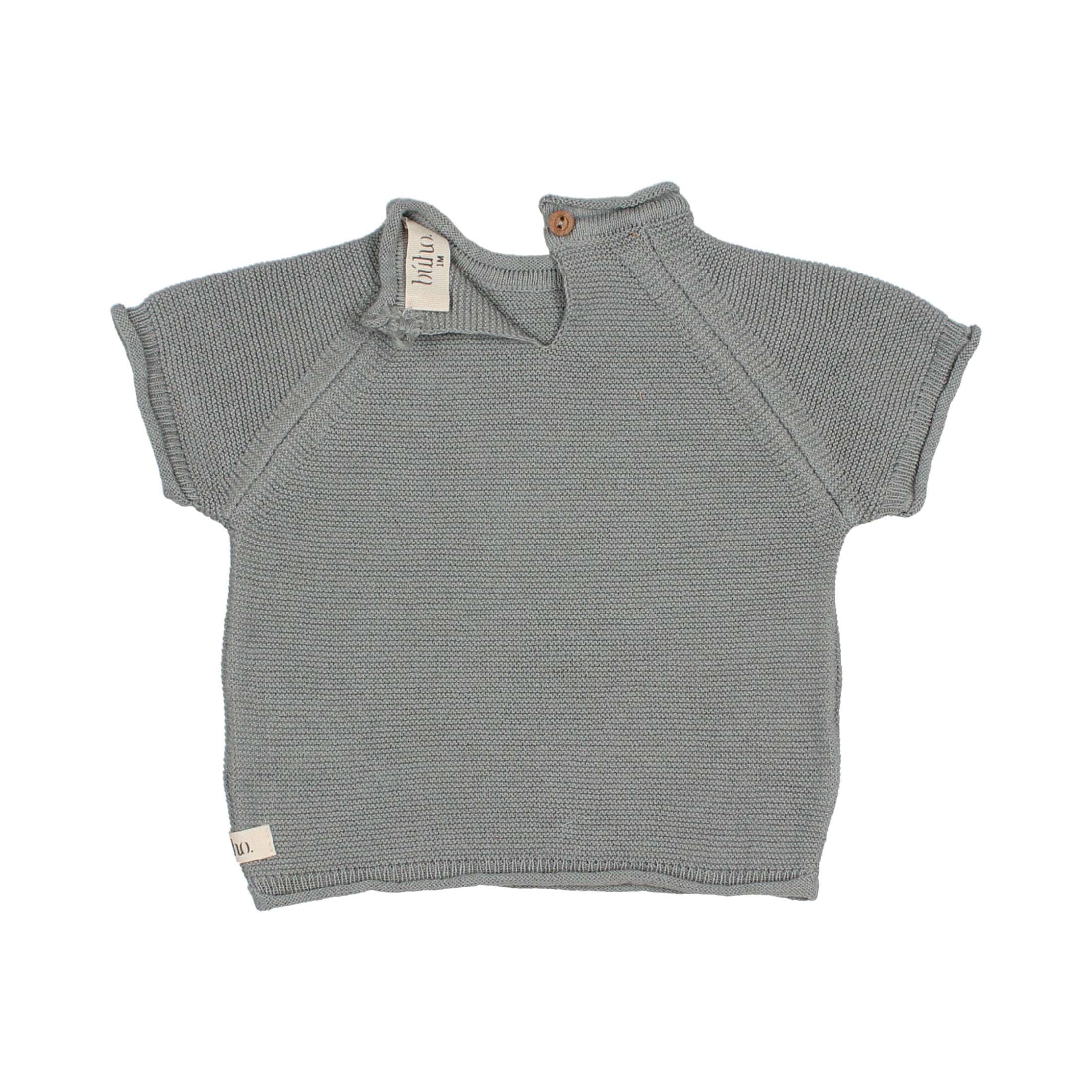 Baby Strickshirt gestreift aus 100% Bio-Baumwolle