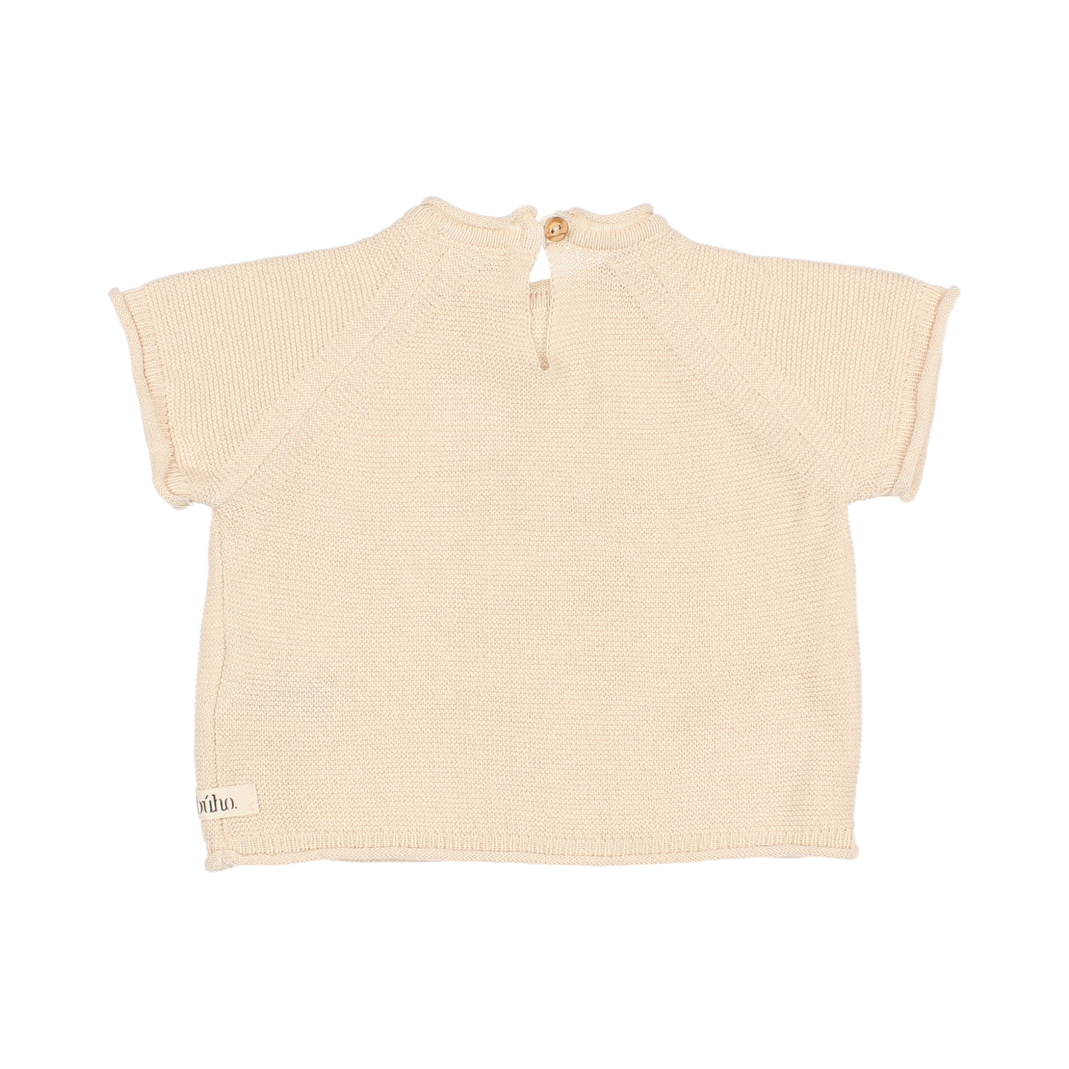 Baby Strickshirt gestreift aus 100% Bio-Baumwolle