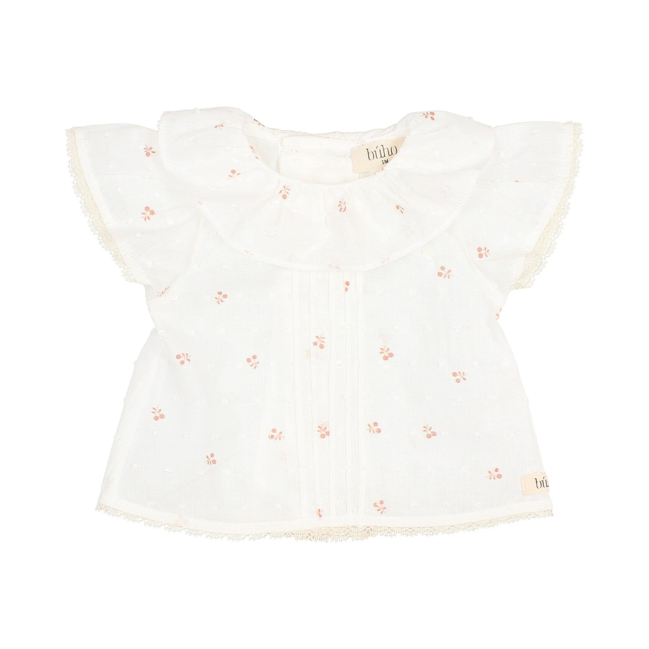 Baby Kurzarmbluse aus 100% Baumwolle