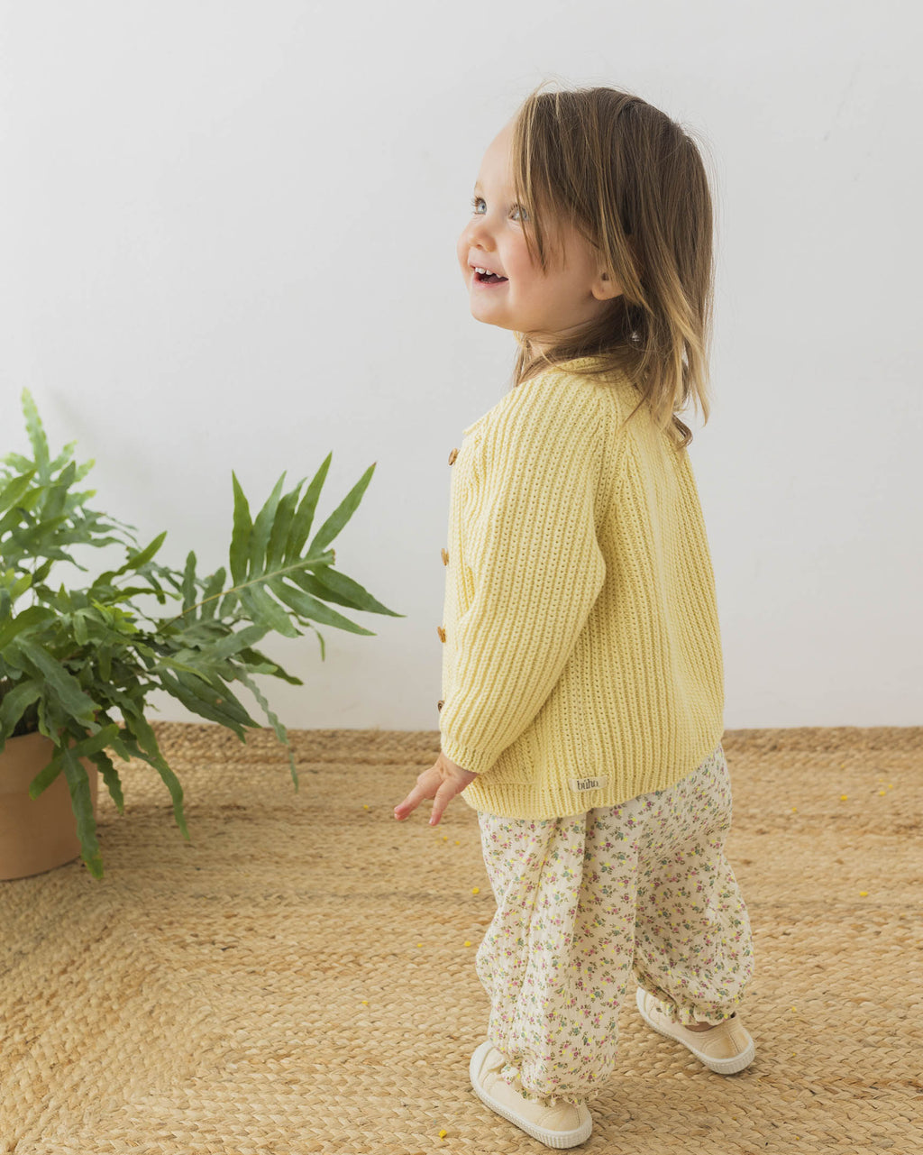 Baby Strickjacke aus 100% Bio-Baumwolle