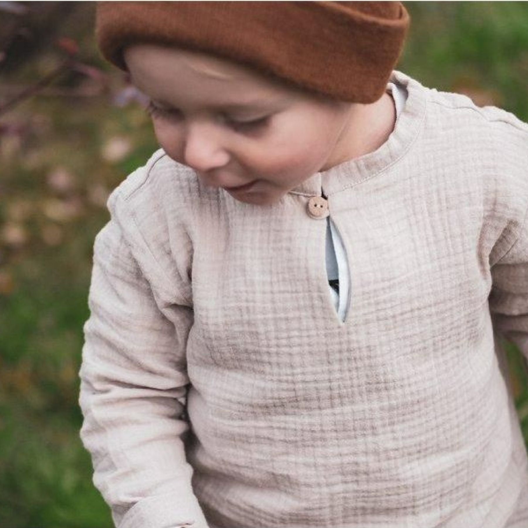 Baby Musselin Shirt aus 100% Bio Baumwolle