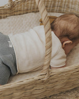 Baby Strickshirt gestreift aus 100% Bio-Baumwolle