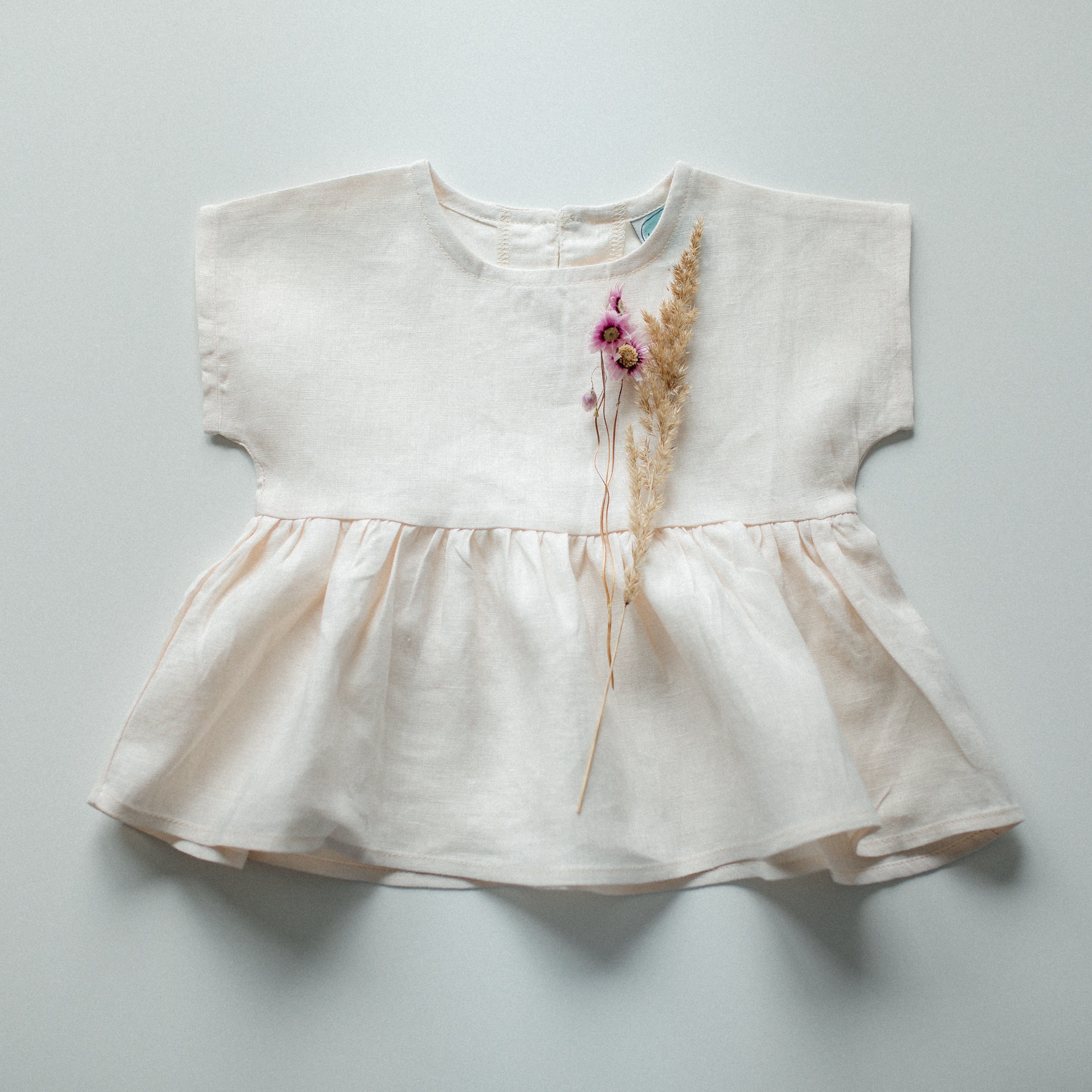 Baby Top aus 100% Leinen