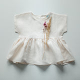 Baby Top aus 100% Leinen