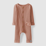 Baby Overall Anzug in Rippoptik