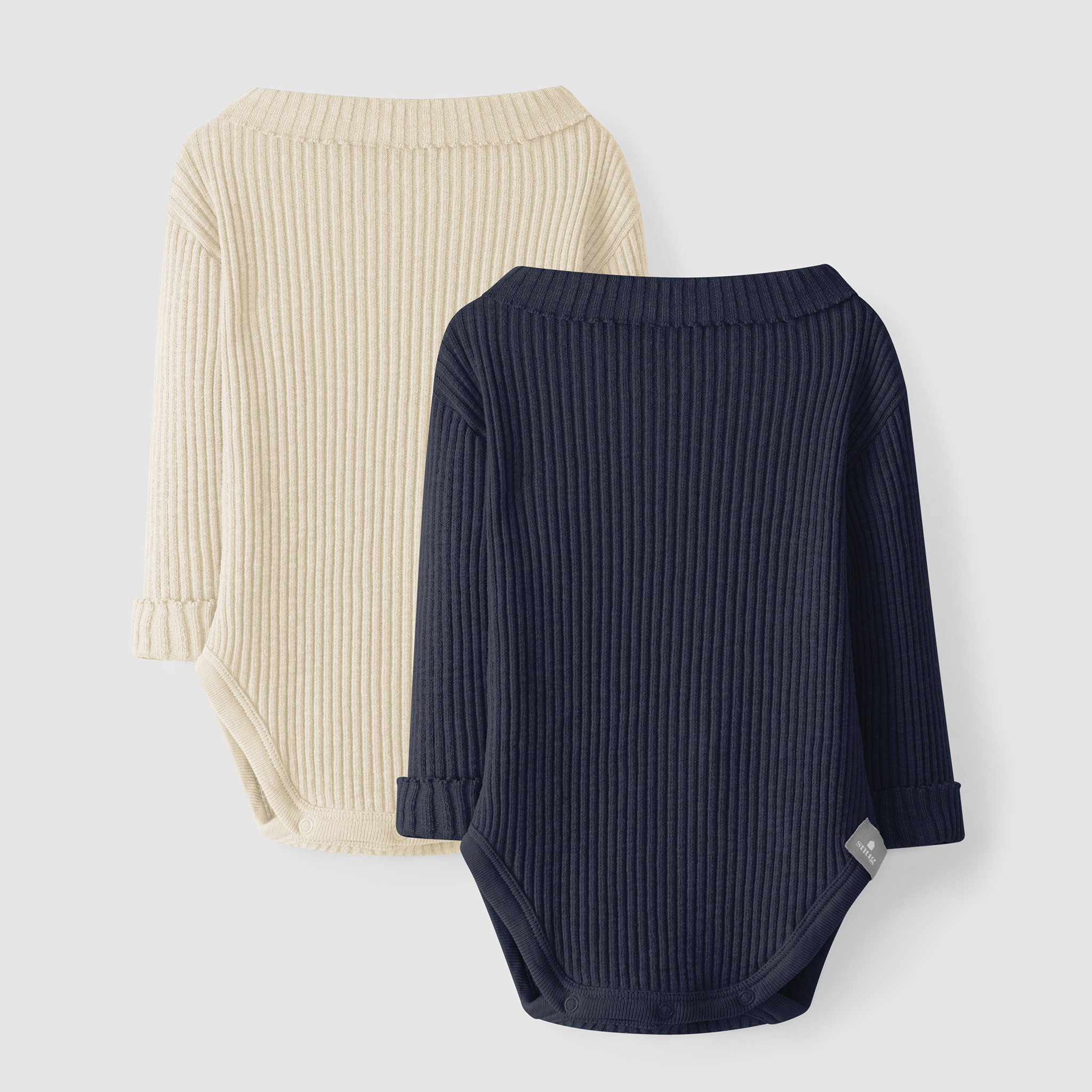 Baby Body mit Rundhalsausschnitt