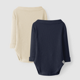 Baby Body mit Rundhalsausschnitt