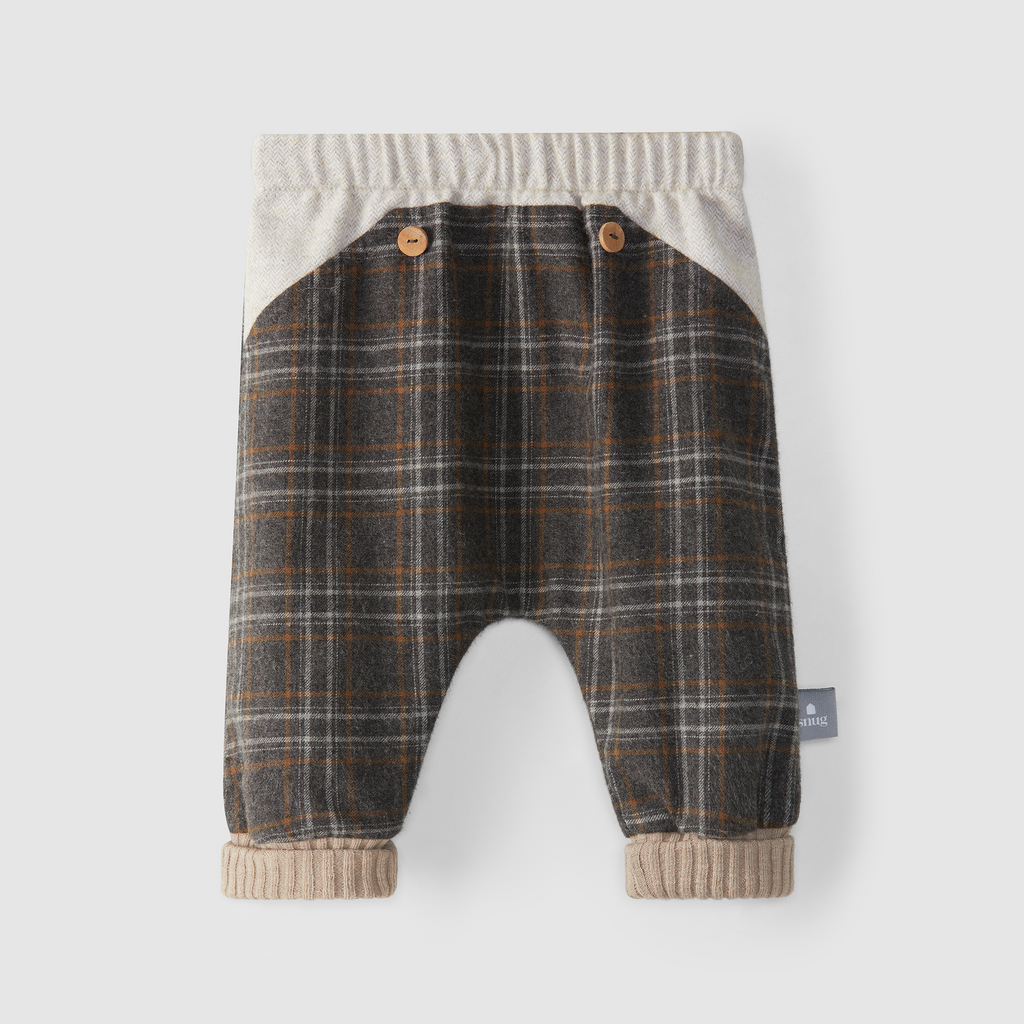 Baby Hose aus 100% Baumwolle kariert