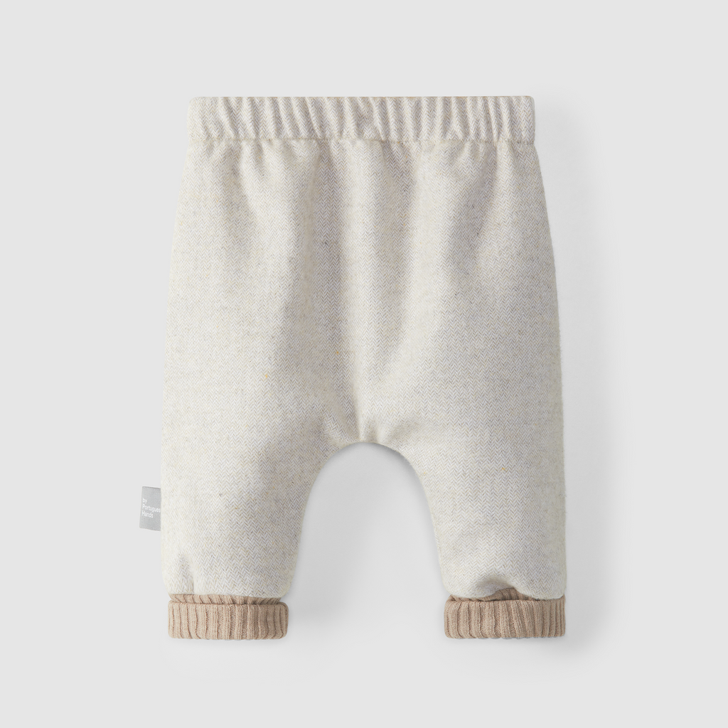 Baby Hose aus 100% Baumwolle mit Blumenmuster