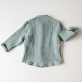 Baby Musselinhemd 100% Bio Baumwolle