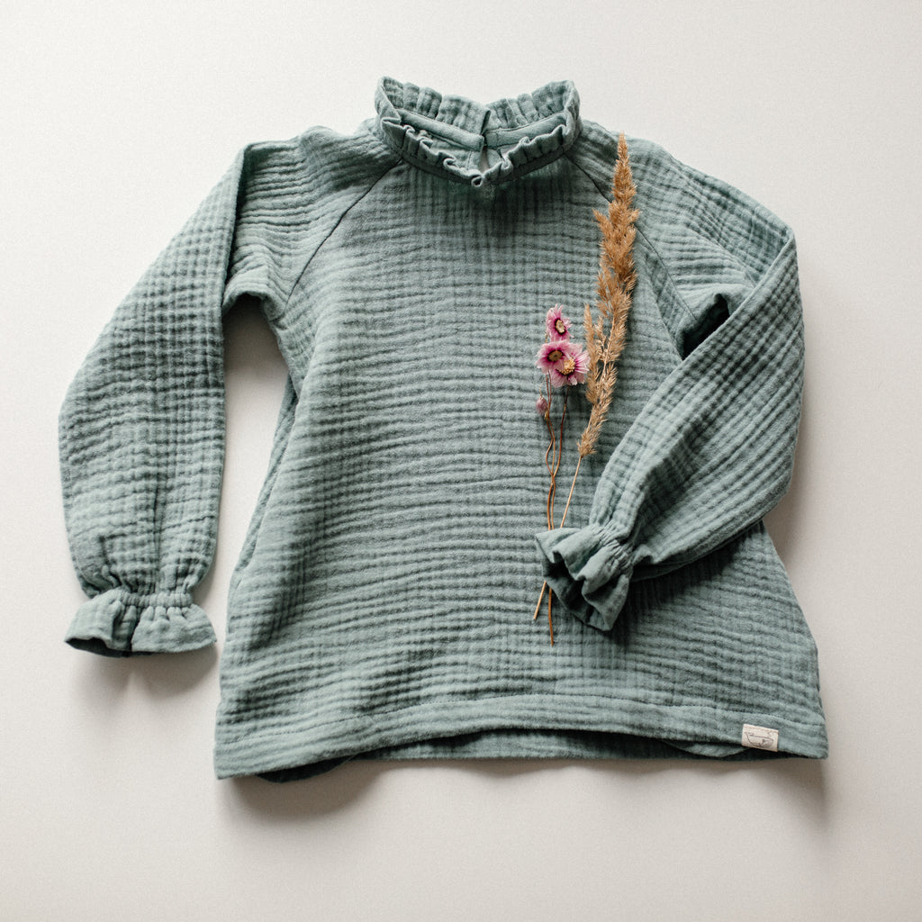 Baby Musselinkleid 100% Bio Baumwolle