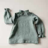 Baby Musselinkleid 100% Bio Baumwolle