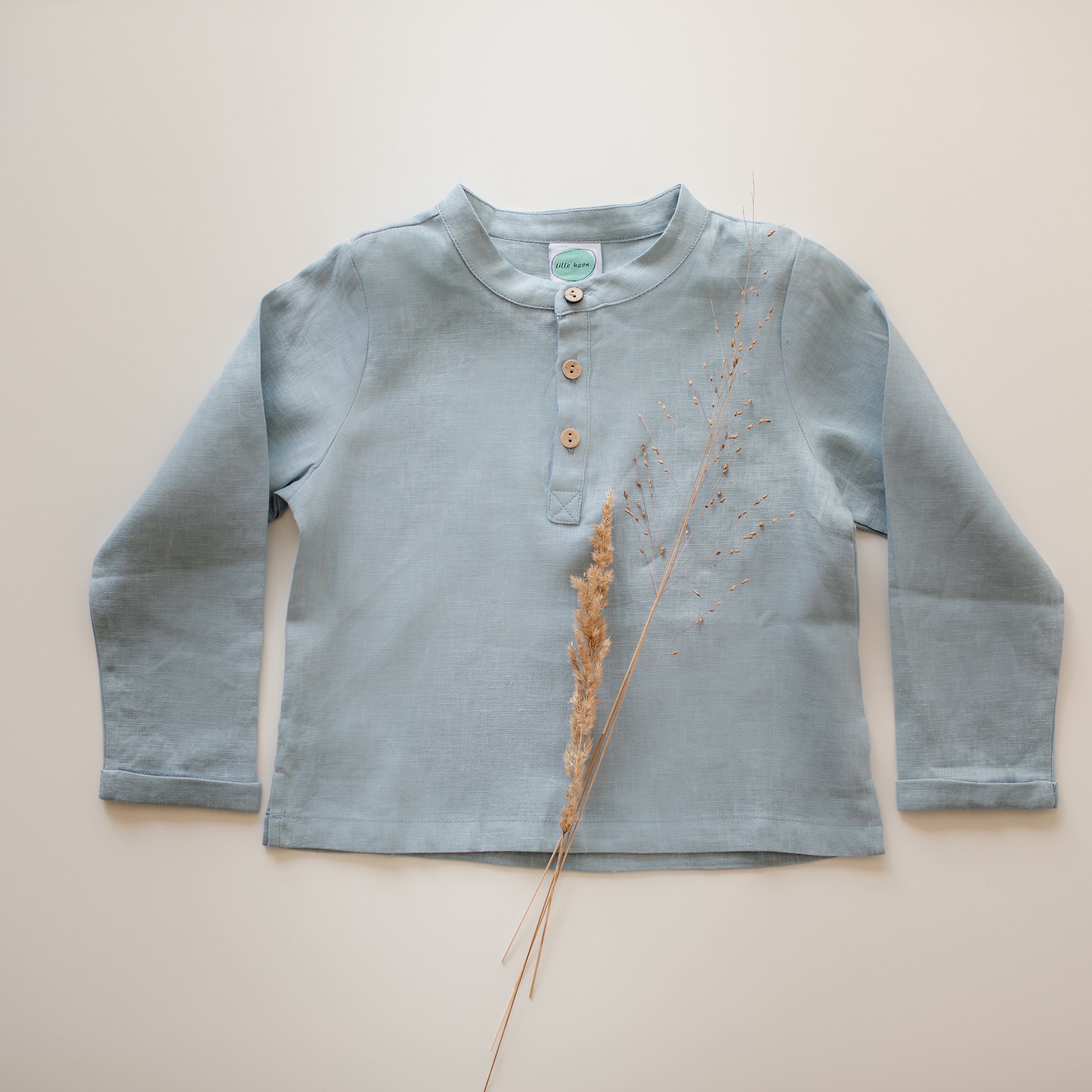 Baby Hemd aus 100% Leinen