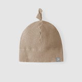 Babymütze in Rippoptik