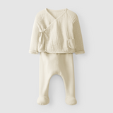 Baby Shirt und Hose aus Musselin