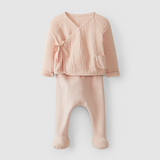 Baby Shirt und Hose aus Musselin