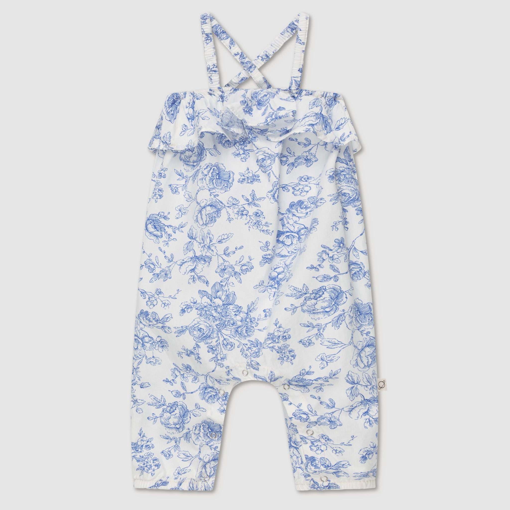 Baby Overall mit Blumenmuster