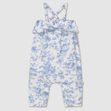Baby Overall mit Blumenmuster