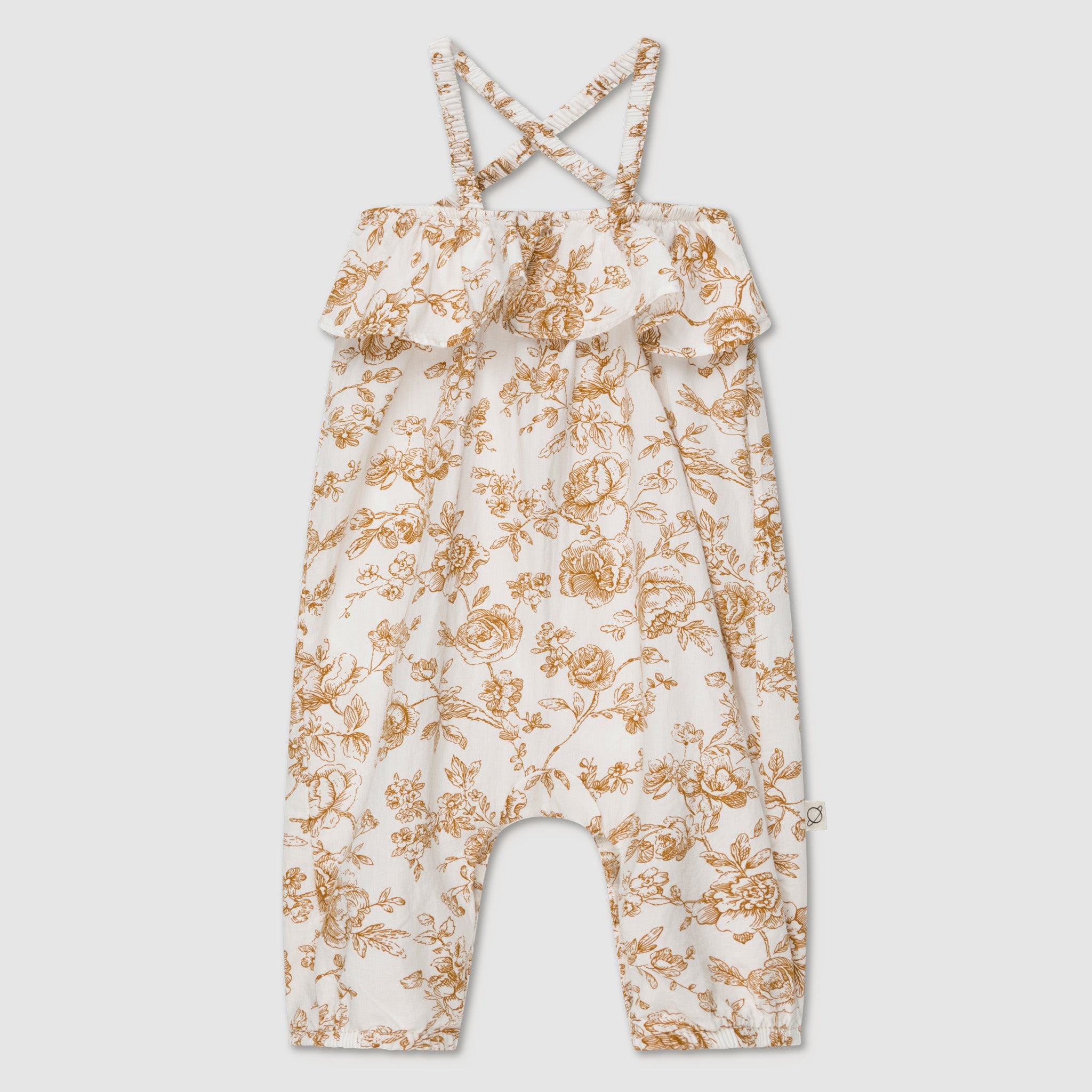 Baby Overall mit Blumenmuster