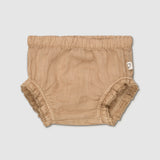 Baby Pumphose aus Leinen mit Rüschen