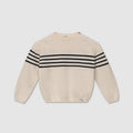 Baby Strickpullover mit Streifen