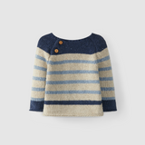 Baby Pullover mit Streifen