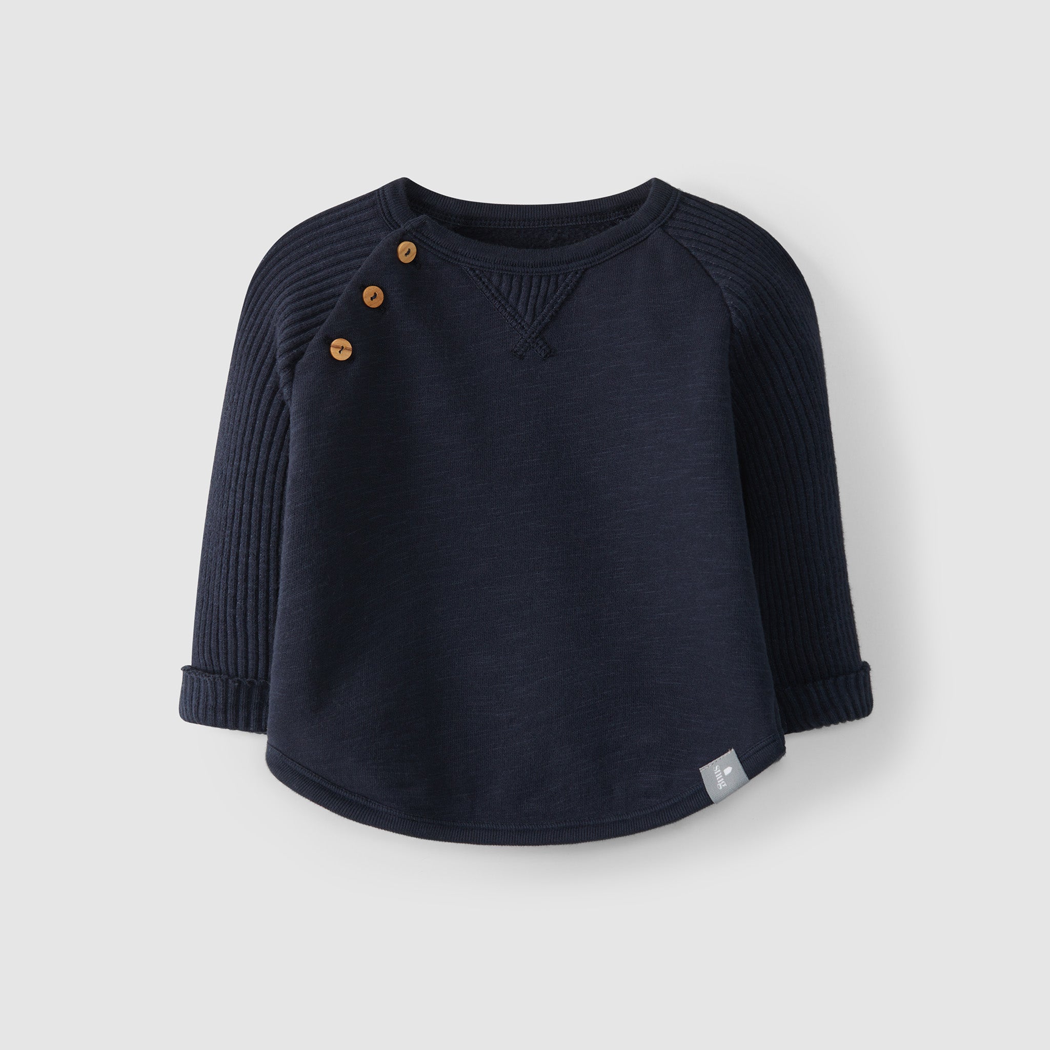 Baby Sweatshirt aus 100% Bio Baumwolle