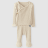 Baby Shirt und Hose in Rippoptik