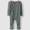 Baby Wickel-Overall mit Füßchen